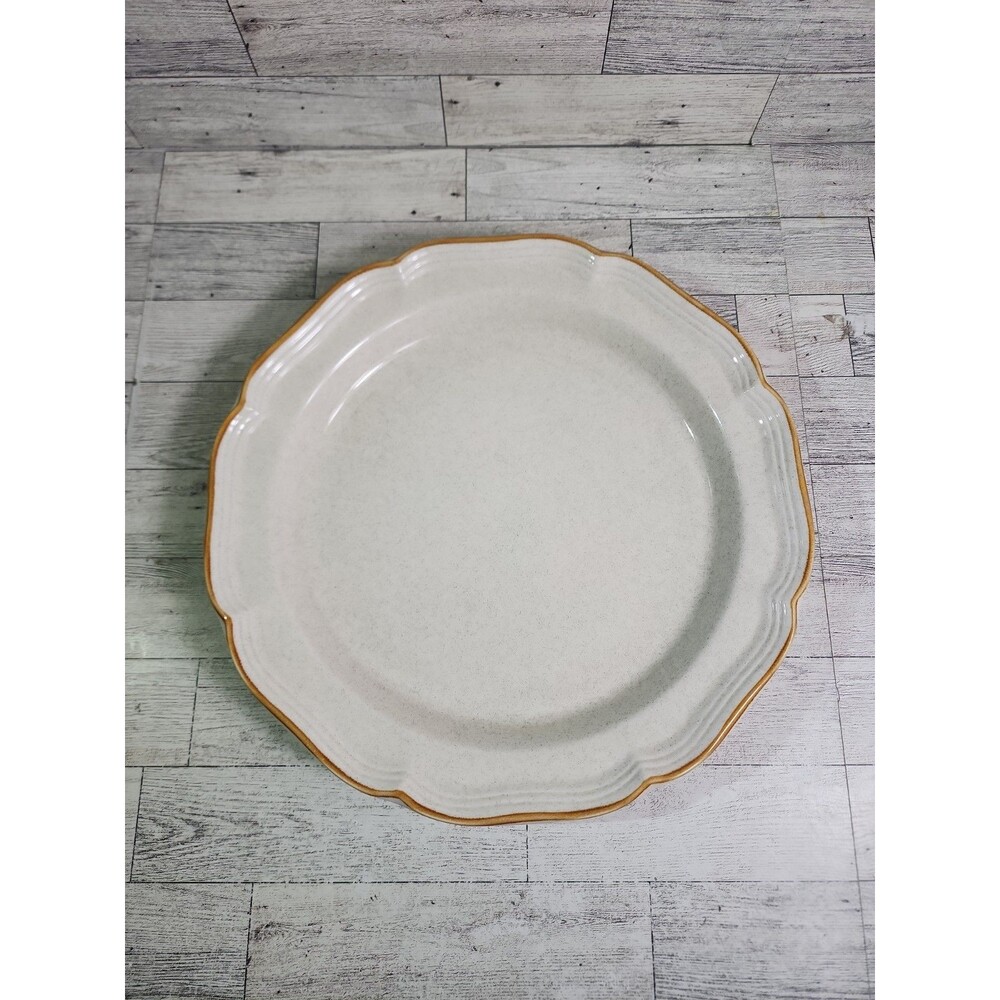 Vintage Mikasa Garden Club Day Dreams Serving Platter 12.5" Plate EC400 JAPAN